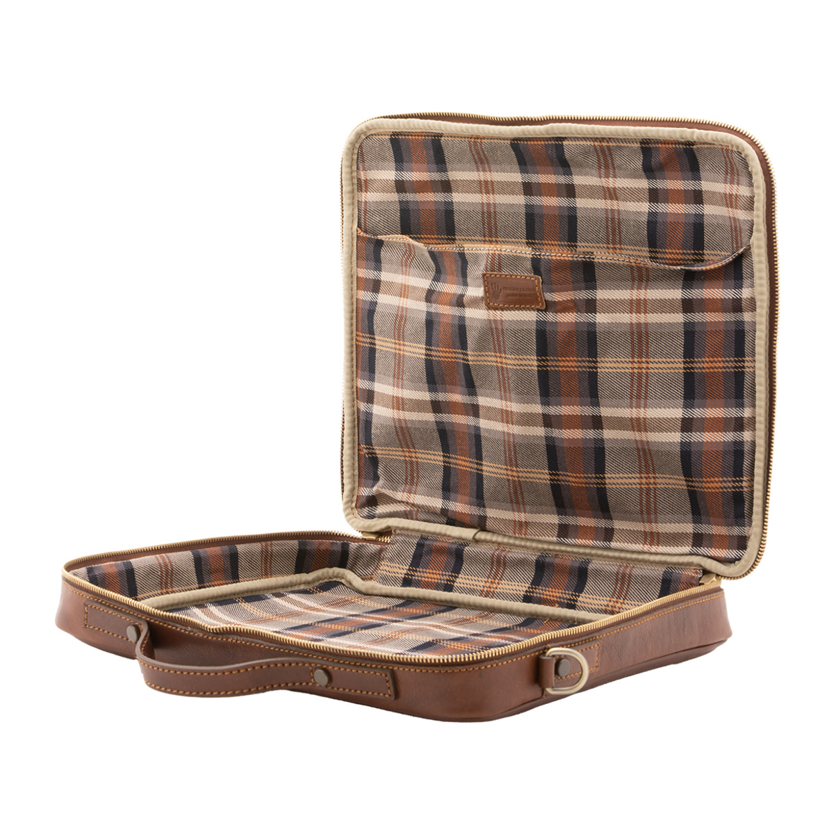 Borsa a mano  unisex In Vera pelle Made in Italy 38x32x6 cm