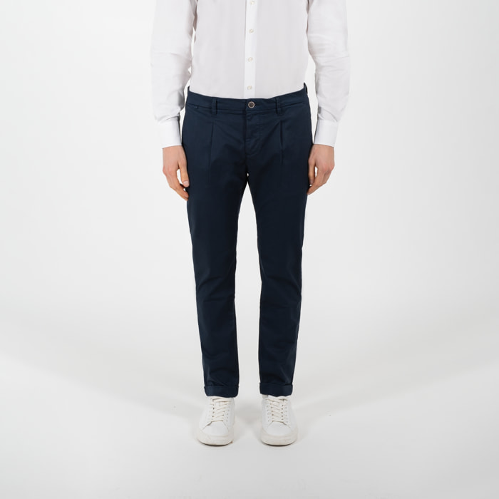 Pants tasca america in cotone satin