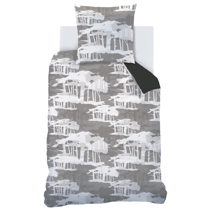 Parure de lit imprimée 100% coton, NARUTO UZUMAKI