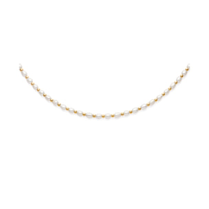 Collana Olympia Acciao Placcato Oro