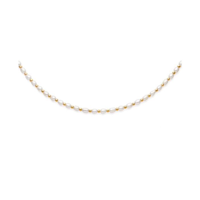 Collana Olympia Acciao Placcato Oro