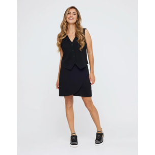 Falda Mini Negro - Cerile