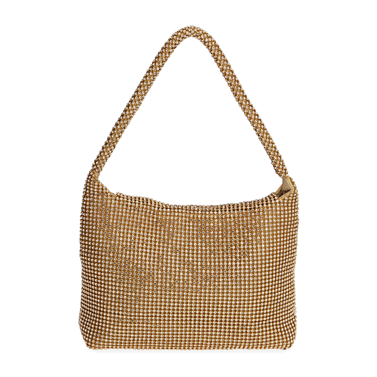Mini bag oro di strass