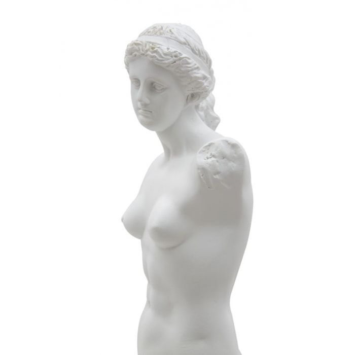 SCULTURA STATUA WOMAN CM 14X12X49
