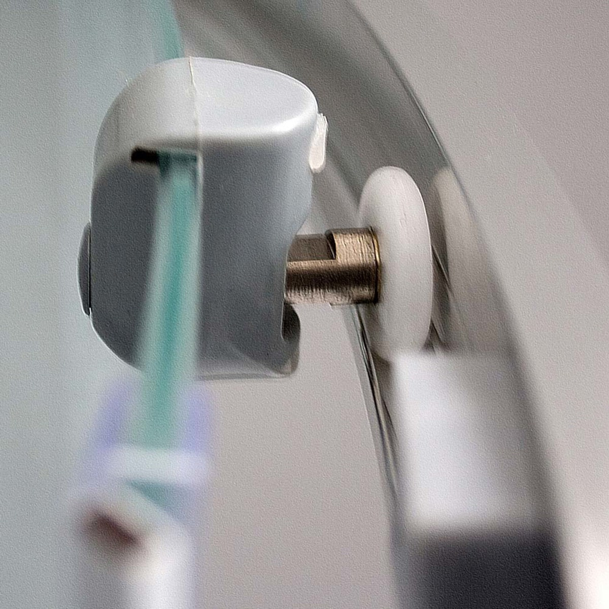 Project 90x90 cm cabine de douche carrée en verre avec receveur et profilés, blanc (4000693)