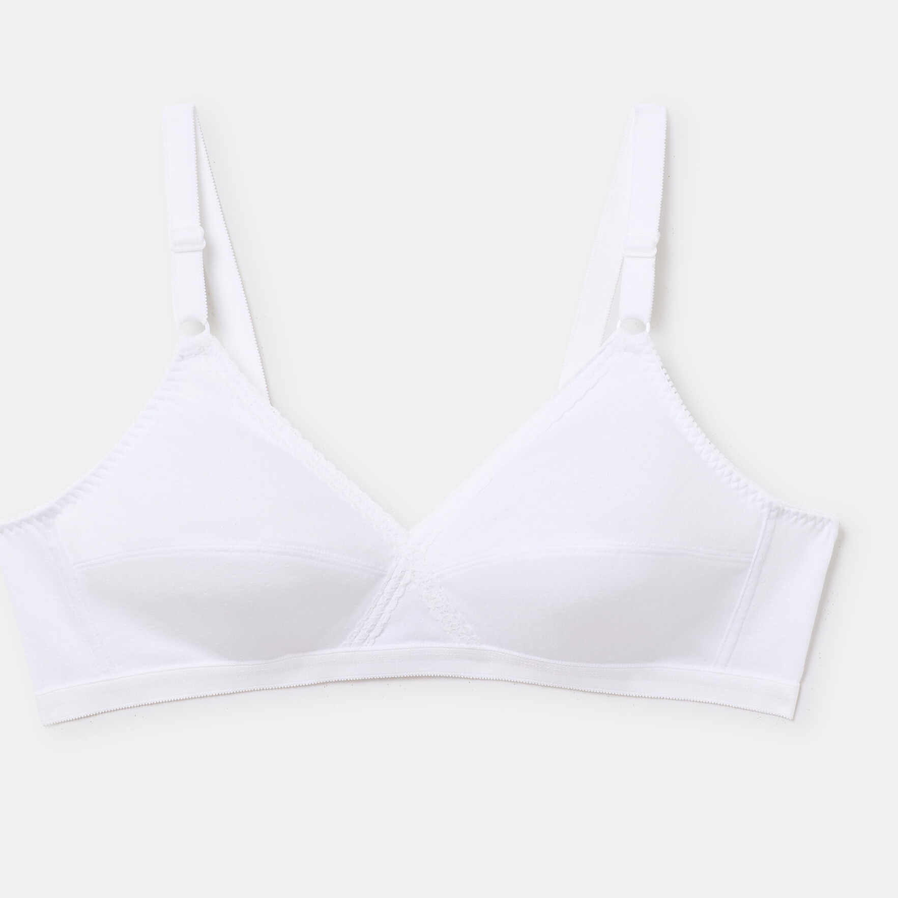 Sujetador sin aros cruzado mágico