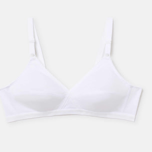 Sujetador sin aros cruzado mágico