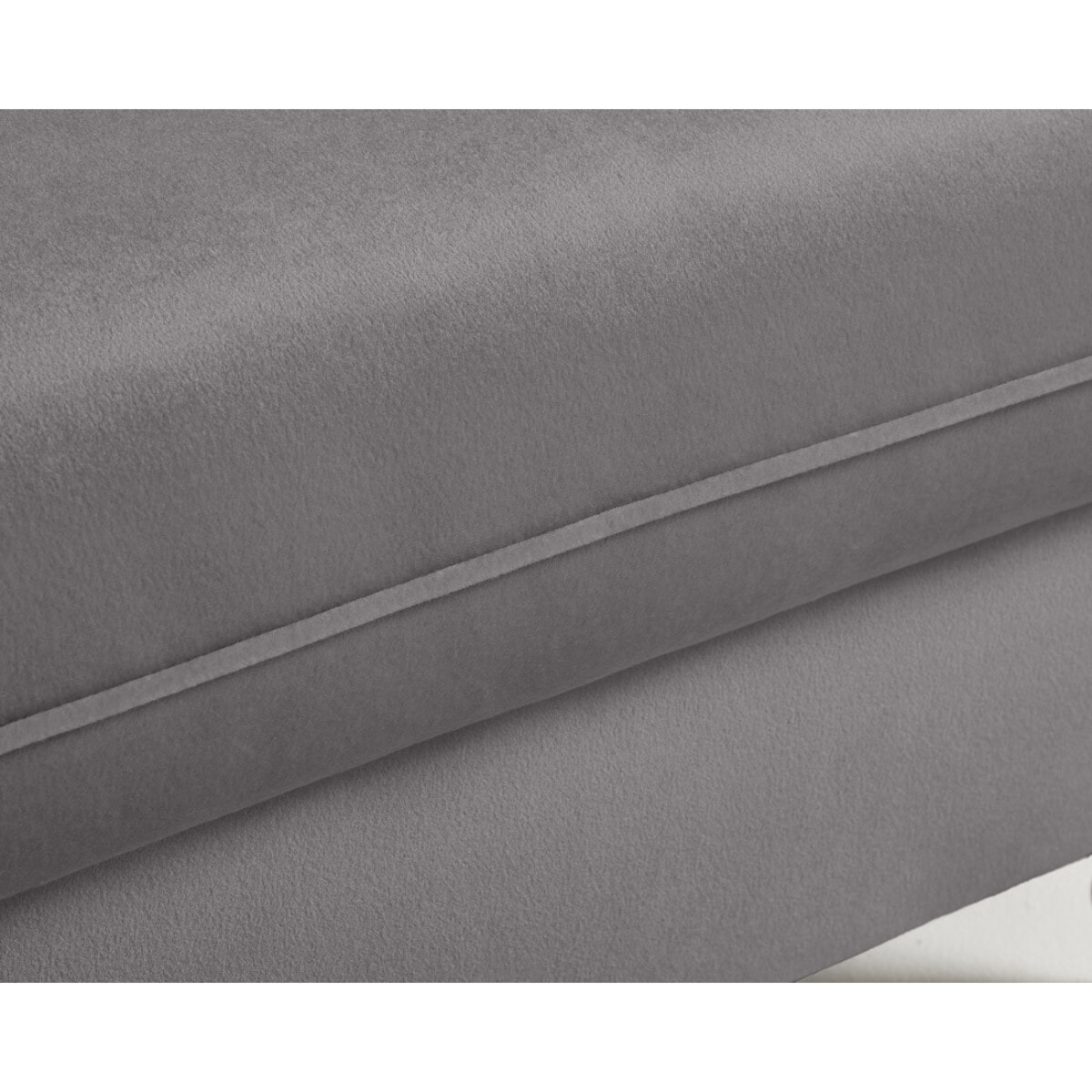 Flamingo - pouf en velours - Gris