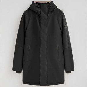 Chaqueta Voguel negra con logo Polo Club