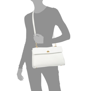 Azeglio bolso bandolera mujer. Piel auténtica Dollaro.