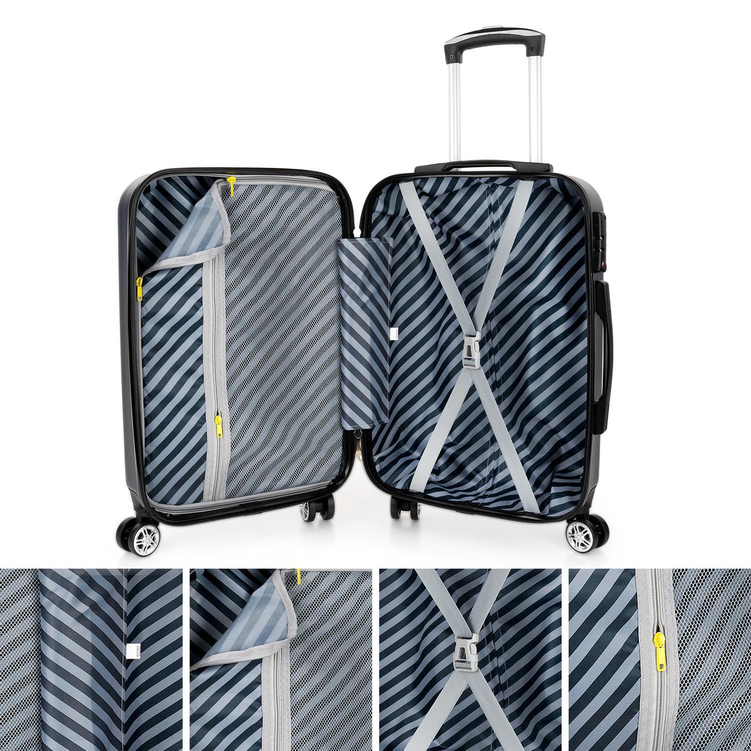 Trolley Frande 70 Cms Itaca Diamond Azul