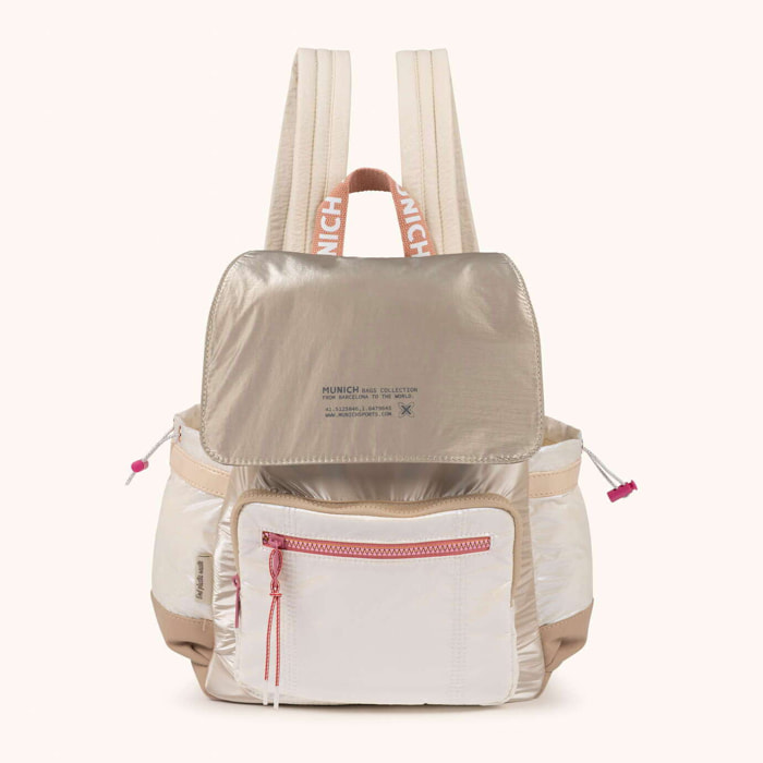 Mochila Técnica para Portátil en Poliamida Reciclada DEEP RECYCLED BACKPACK HONEY