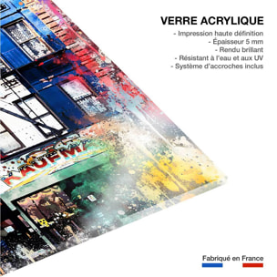 Tableau graffiti new york Tableau plexiglas