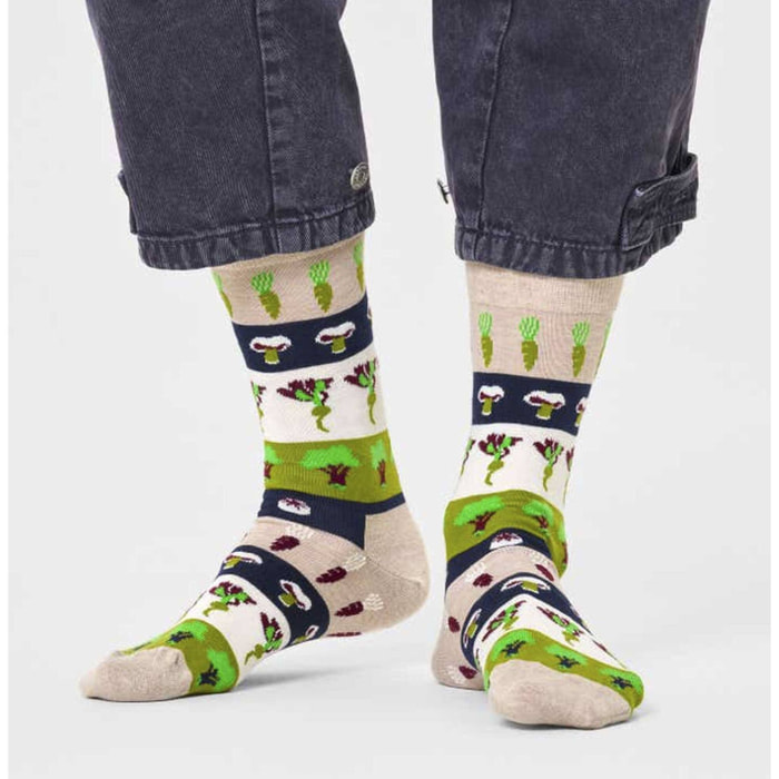 Calcetines veggie stripe