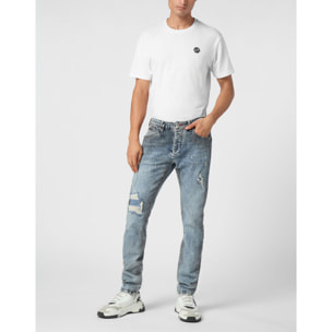 PHILIPP PLEIN Vaqueros de corte recto RACING