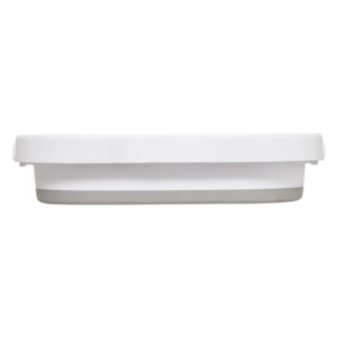 Seau "Retractable" 5L gris et blanc