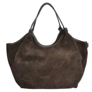 Borsa a tracolla Anna Luchini Marrone