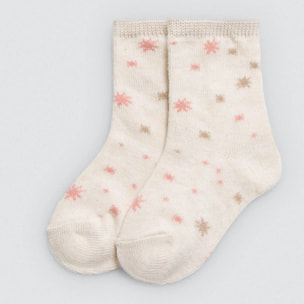 Confezione da 4 calzini per neonato stampati Universe