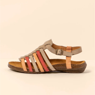 Sandalias N5056 PLEASANT MULTI PIEDRA / WAKATAUA color Multi piedra