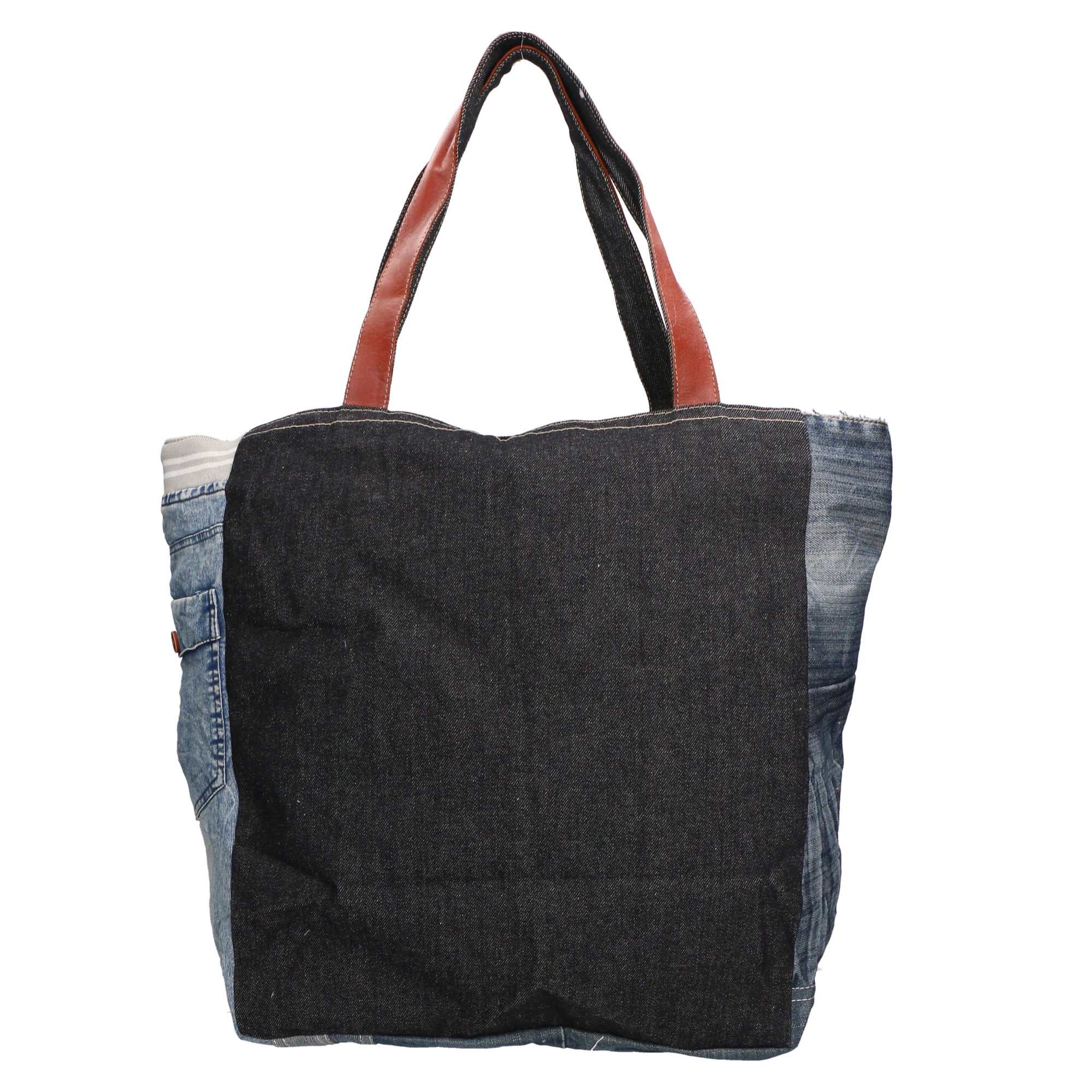 Borsa a spalla da Donna Jamila in Cotone Prodotto Vegano 40x37x18 cm