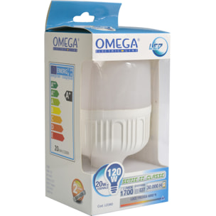 OMEGA T-bulb led t80 20w 6000k e27