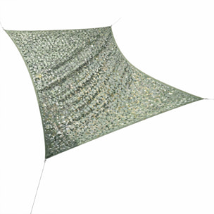 Filet d’ombrage rectangulaire - Vert