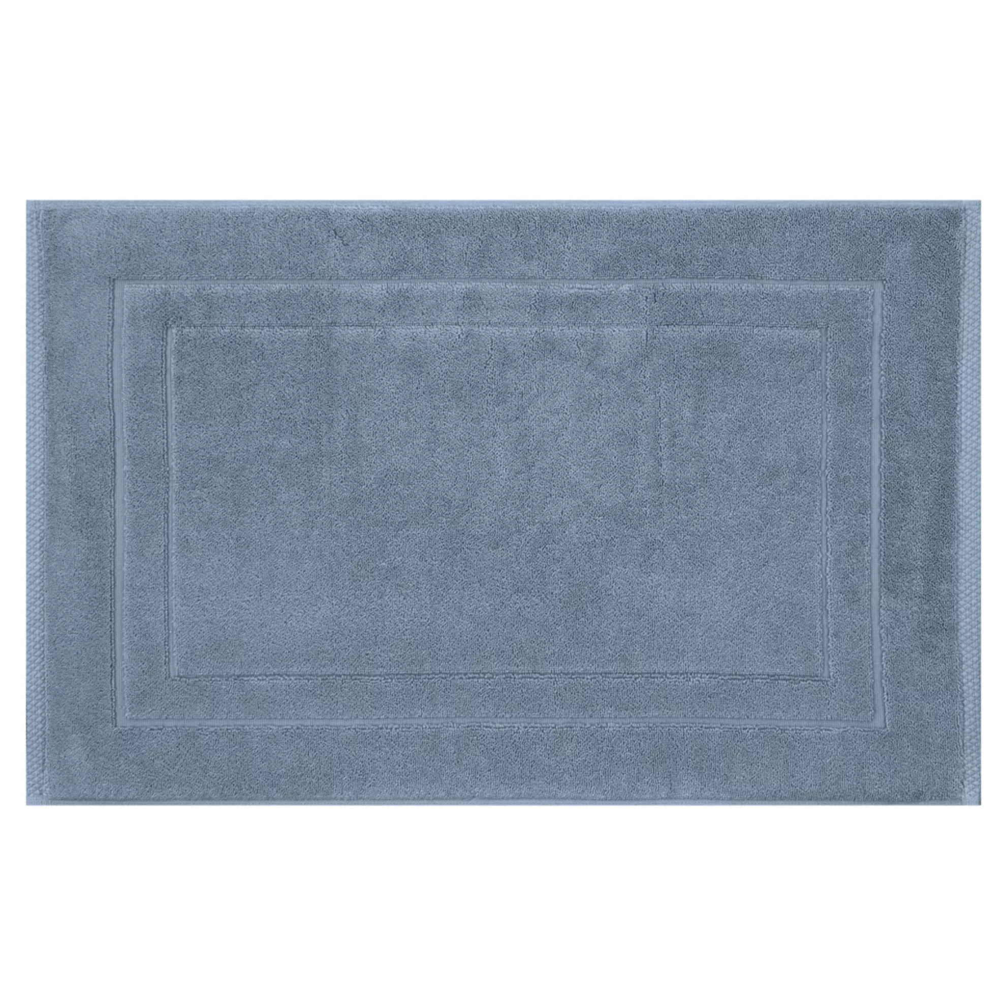Tapis de bain Elea bleu ardoise