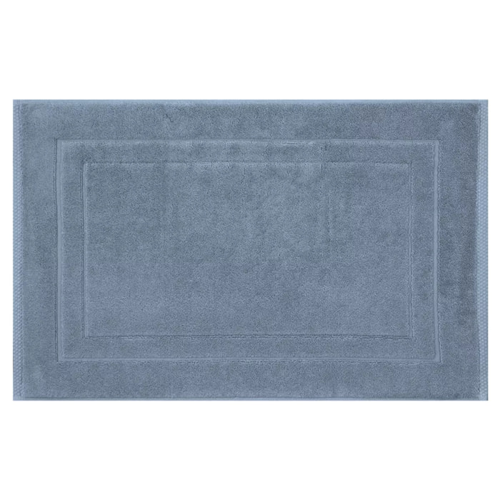 Tapis de bain Elea bleu ardoise