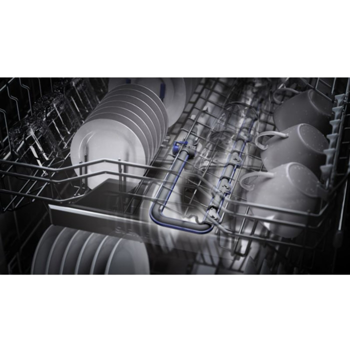 Lave vaisselle encastrable SIEMENS SN95EX12CE, iQ500, glassZone