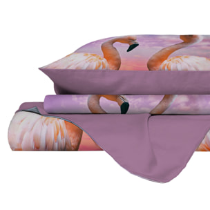 PARURE COPRIPIUMINO GOODNIGHT MATRIMONIALE - STAMPA DIGITALE 100% Microfibra