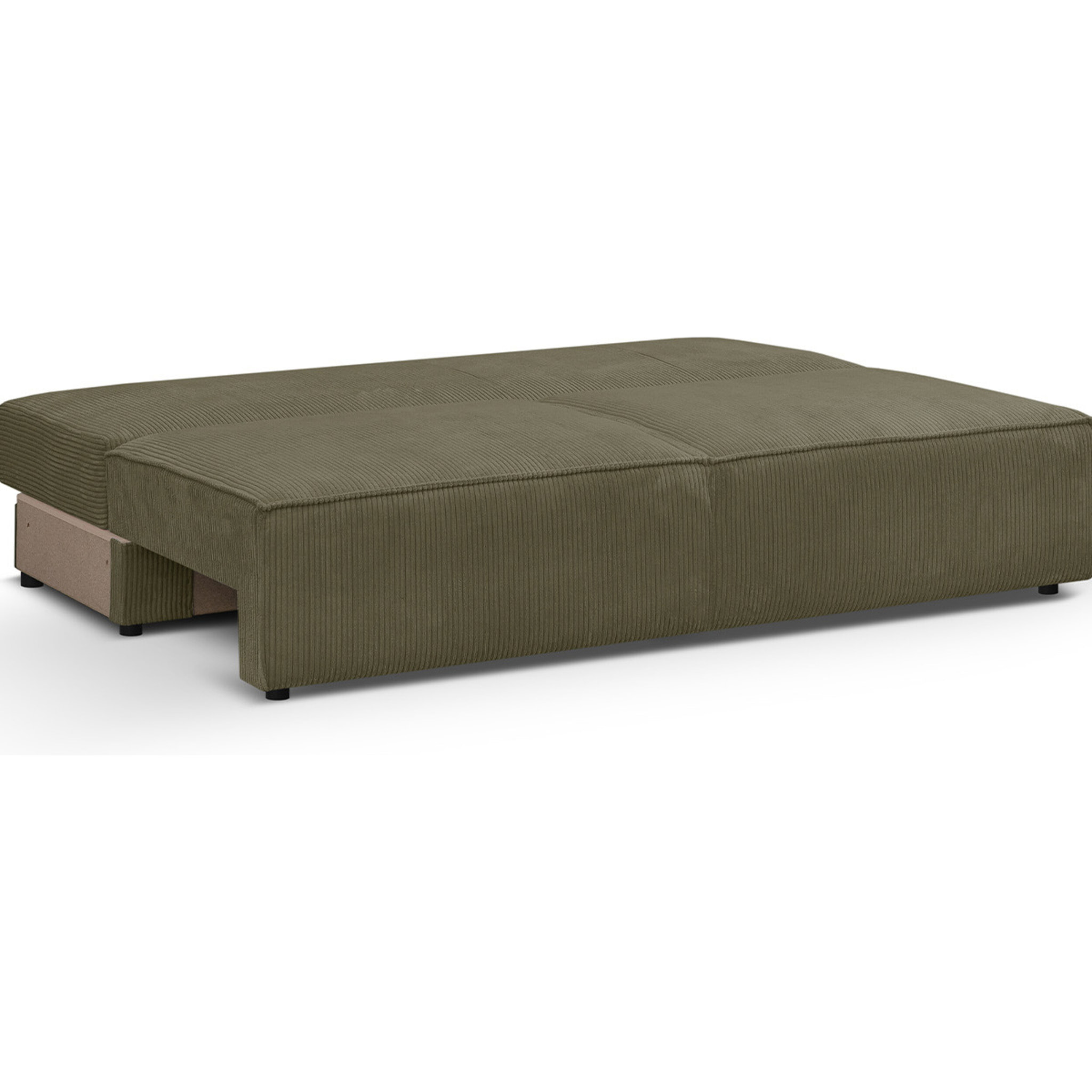 Module canapé convertible 2 places en velours côtelé - HARPER MOD