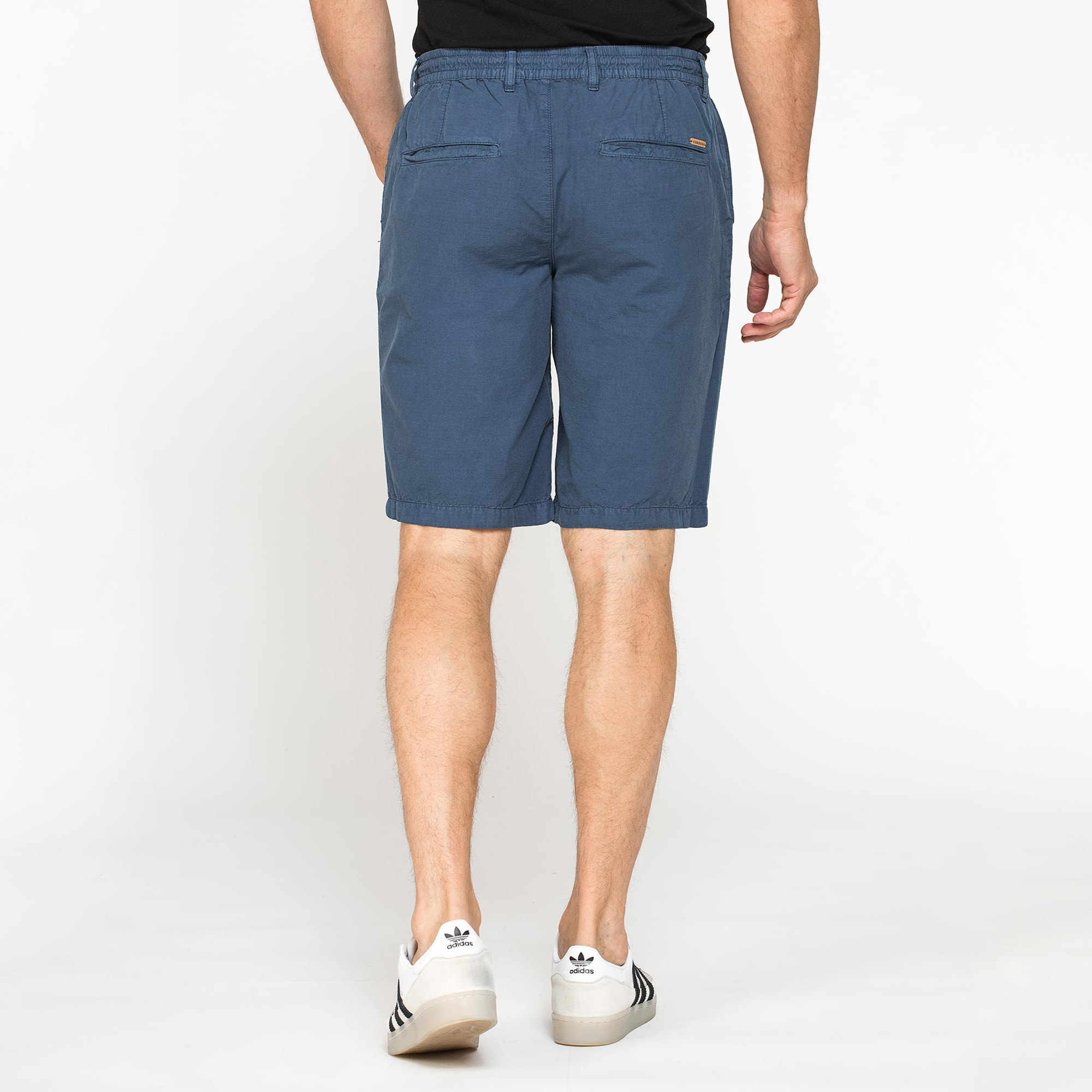 BERMUDA IN RIPSTOP LEGGERO CON ELASTICO E COULISSE
