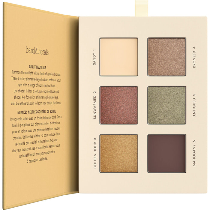 Mineralist® - Palette d'Ombres à Paupières Crémeuses