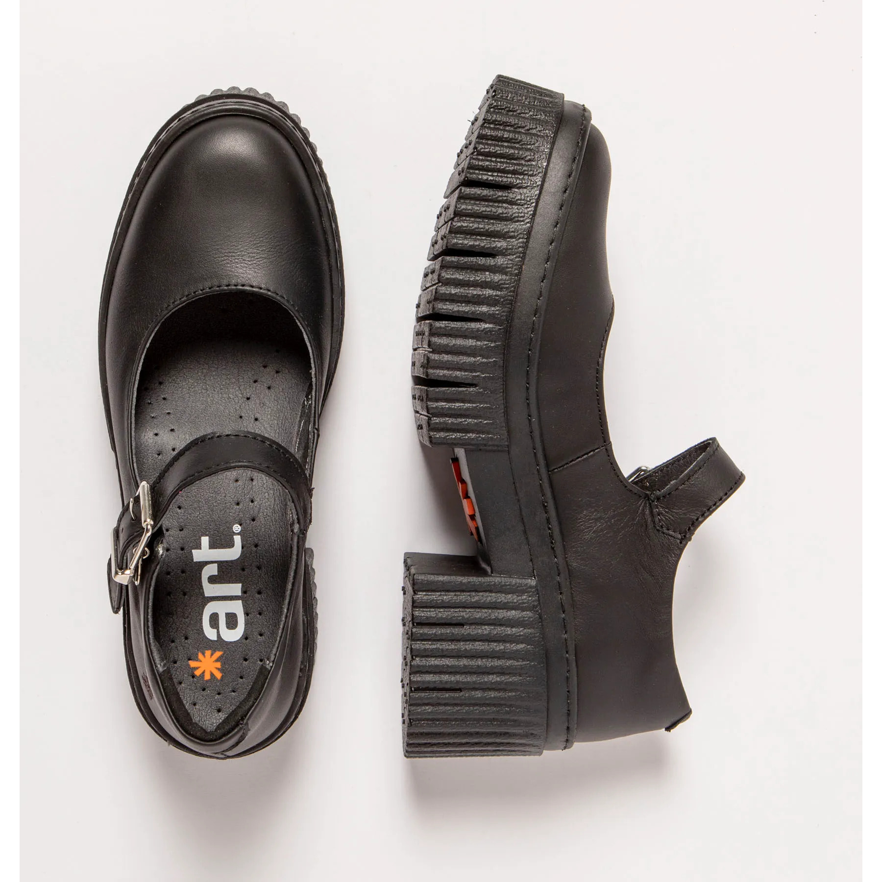 Zapatos con tacón 1373 NAPPA BLACK/YORK color Black