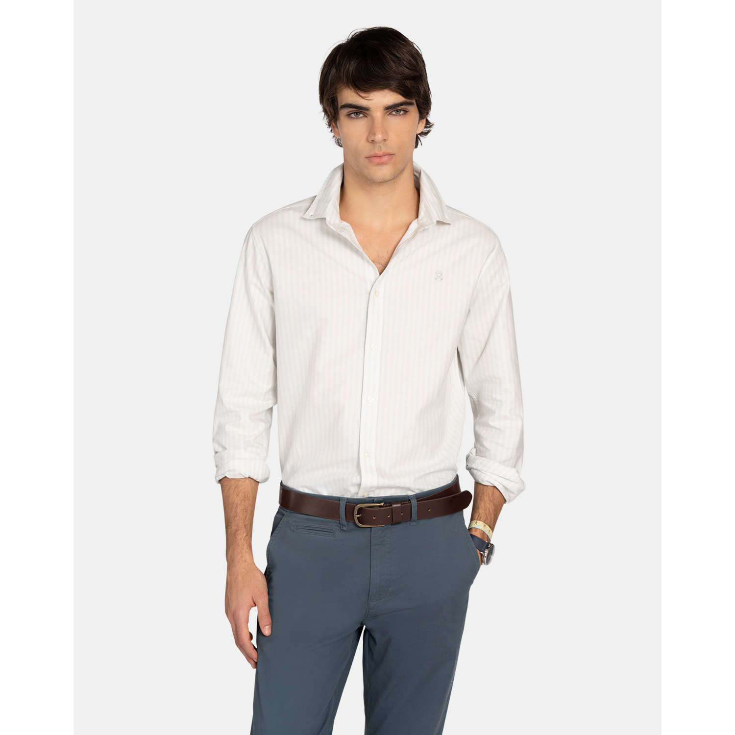 CAMISA SEUL STRIPED OXFORD