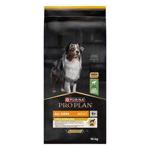 PRO PLAN Chien All Sizes Adult Light/Sterilised Agneau 14KG