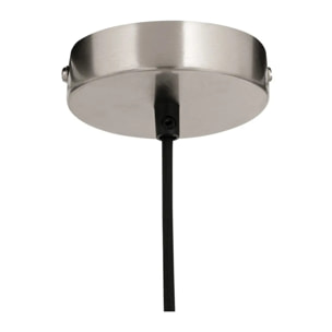 Suspension Arlo argent H128cm