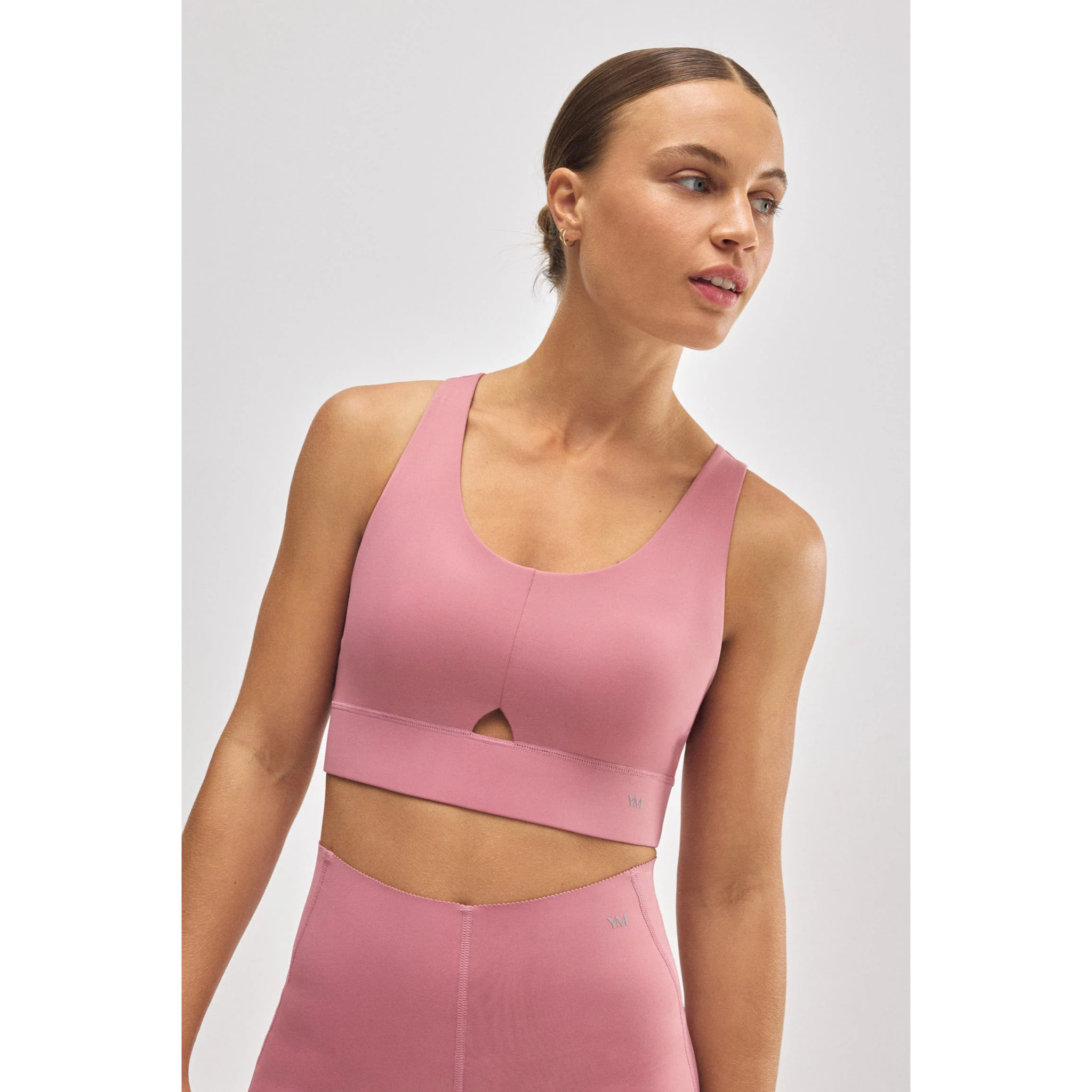 Reggiseno sportivo compressivo rosa
