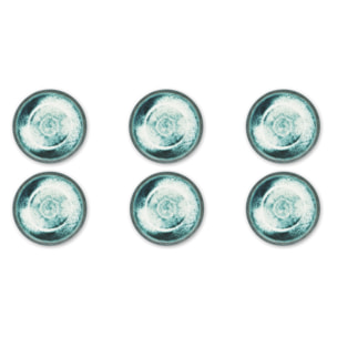 Set de 6 assiettes plates Excelsa – Atena, Céramique Bleue