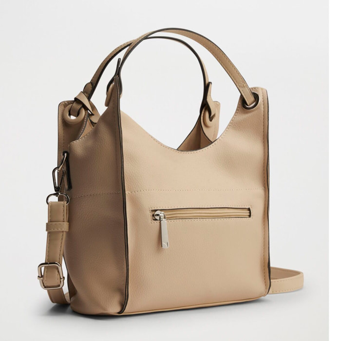 BORSA BEIGE CONBIPEL