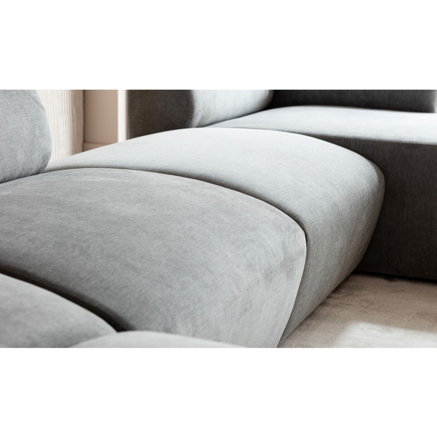 Repose-pieds Lucca gris Kare Design