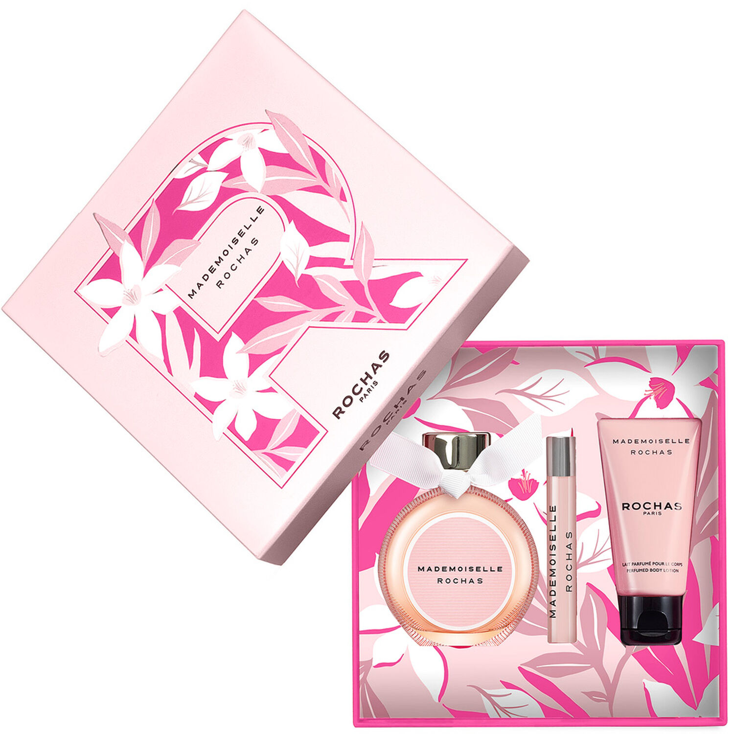 Mademoiselle - Coffret Eau de Parfum 50ml + Lait Corps 50ml et Vaporisateur 7,5ml