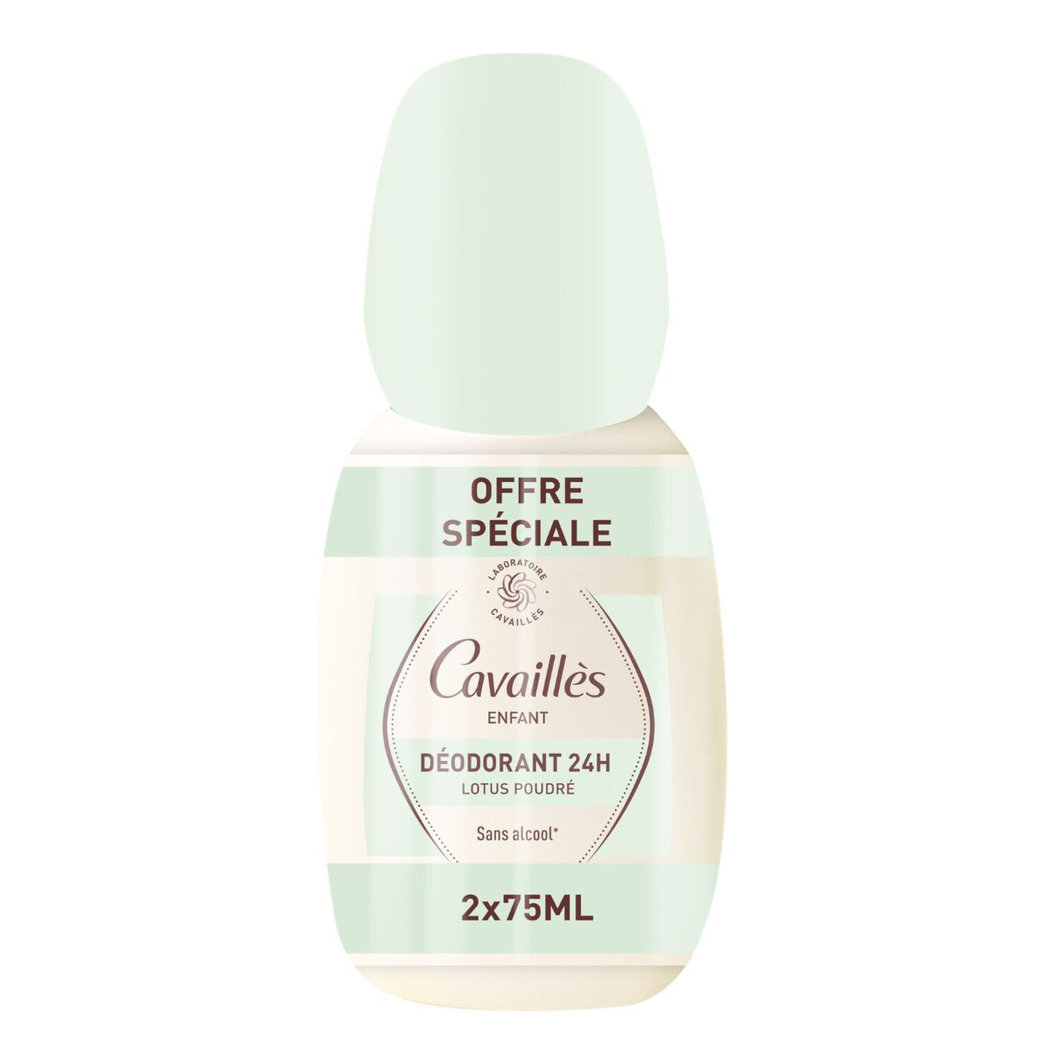 Lotus Poudré - Lot Déodorant Enfants 24h 2x75ml