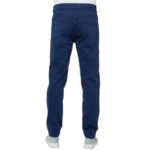 Pantalone Hot Buttered 5 tasche Mandalika blu.