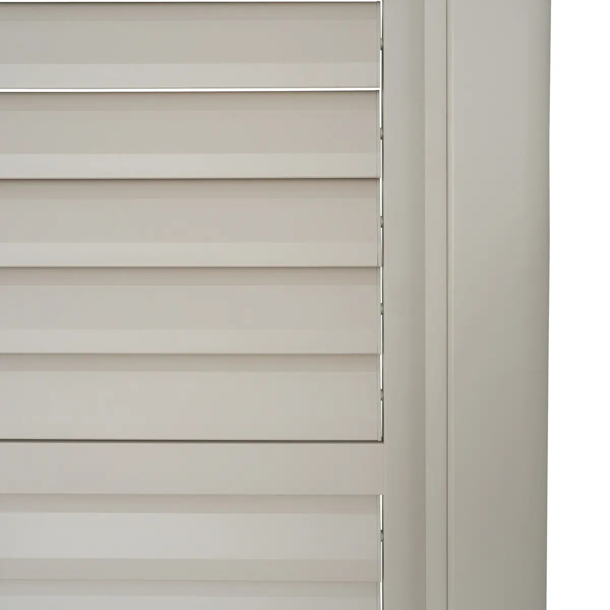Persienne pour Pergola bioclimatique Evora 6x3,6 m argile