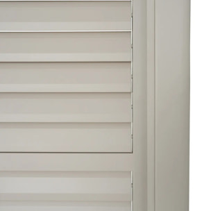 Persienne pour Pergola bioclimatique Evora 6x3,6 m argile