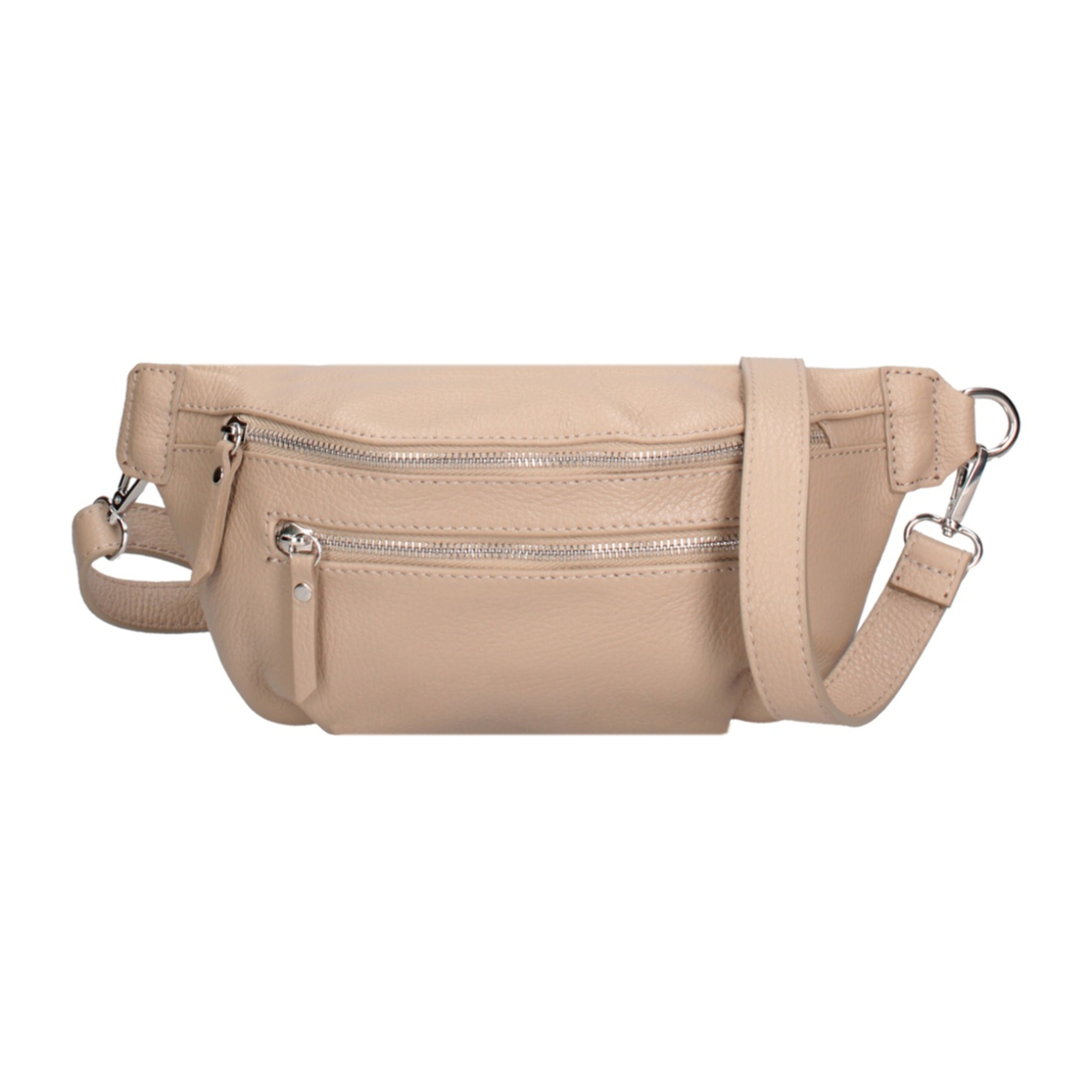 Marsupio da donna in vera pelle - Modello False - 100% pelle - 34.0 x 14.0 x 8.0 cm