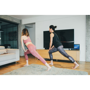 MEDIAS SLIM DE CINTURA ALTA MUJER BLUEBALL EN ROSA