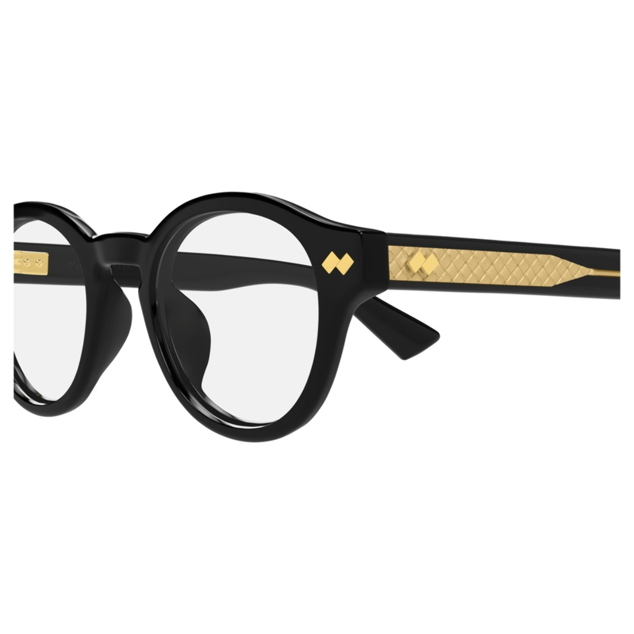 Gafas de Vista Bottega Veneta BV1444OA-001 de Acetato Unisex 49 mm