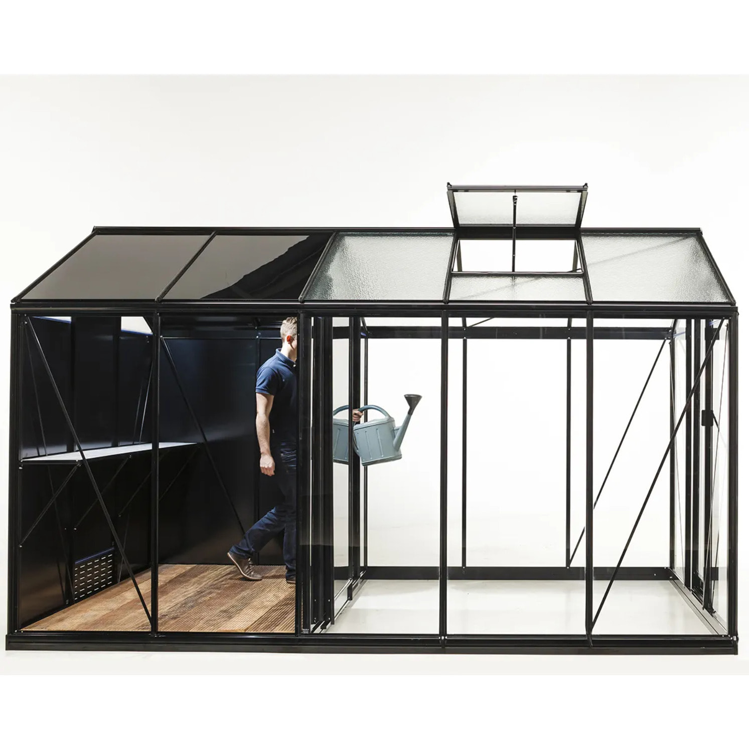 Serre de jardin en verre COMBO - 8,61m2